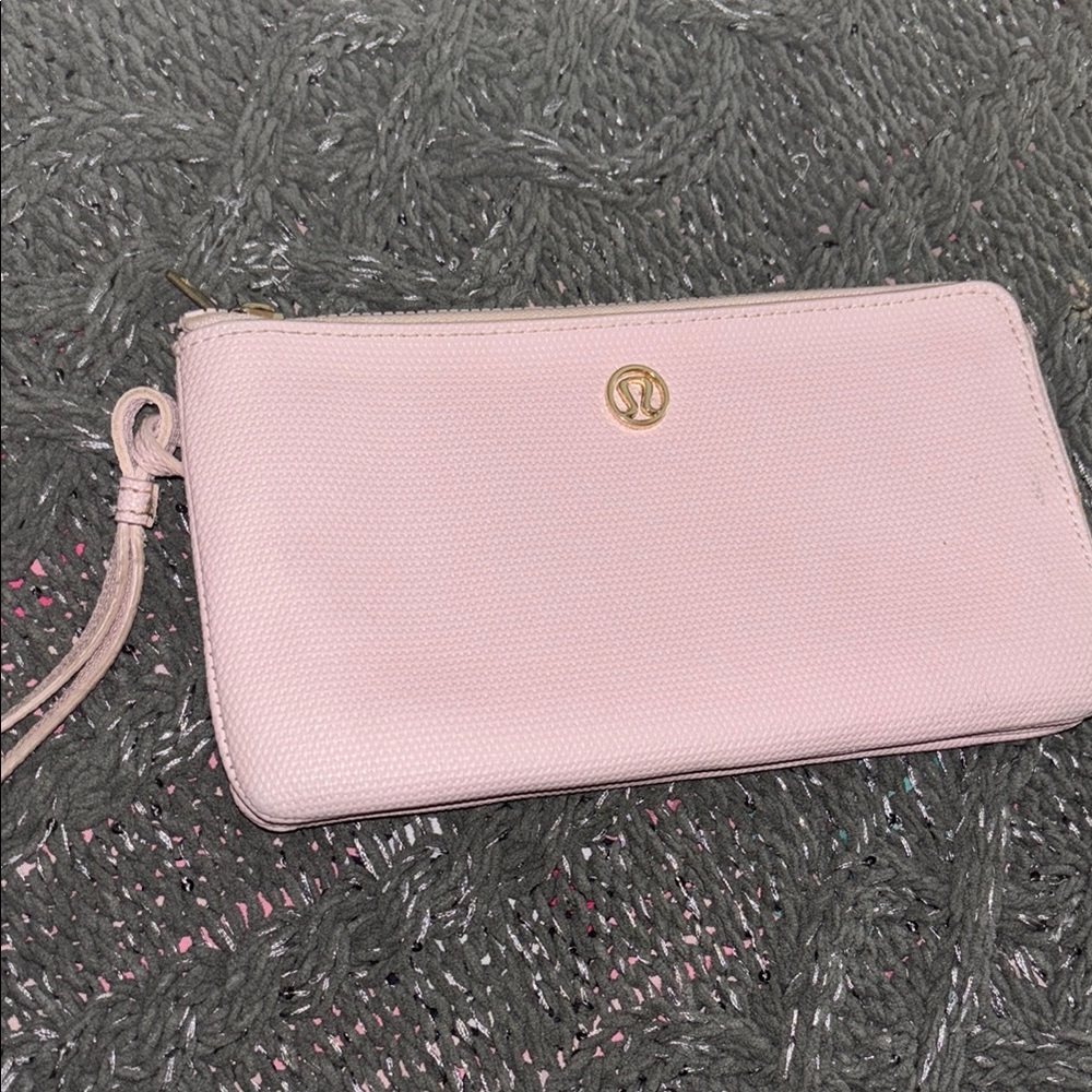 lululemon athletica Pink Wristlet Clutch